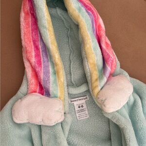 Rainbow pottery barn kids robe